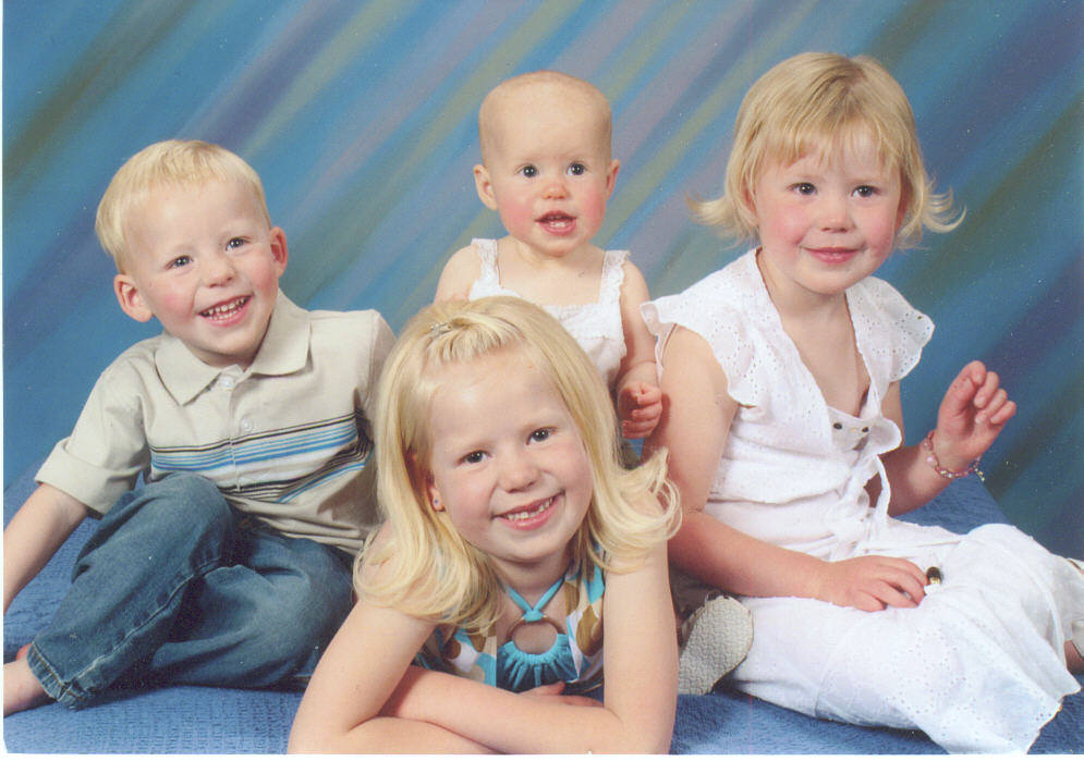 Rob's kids in 2007