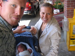 Rob, Stacie and baby Gloria